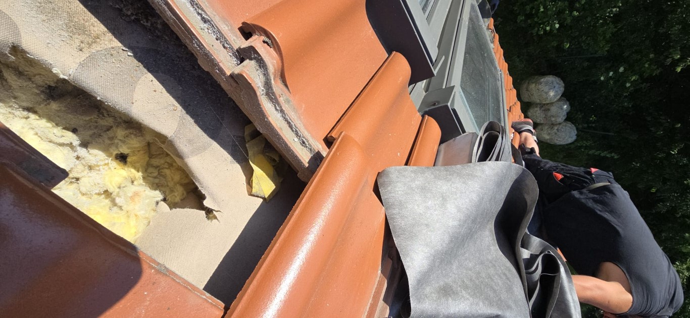 Naprawa izolacji dachowej po kunach - Koczargi Stare — zdjęcie 6 z 8 | NeoTerm System