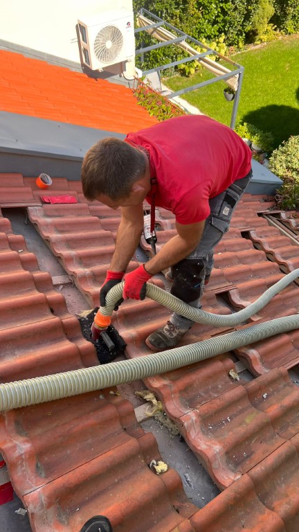 Realizacja: Naprawa izolacji po kunach – Wrocław